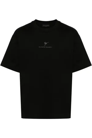 Giuseppe Zanotti Playera con logo estampado