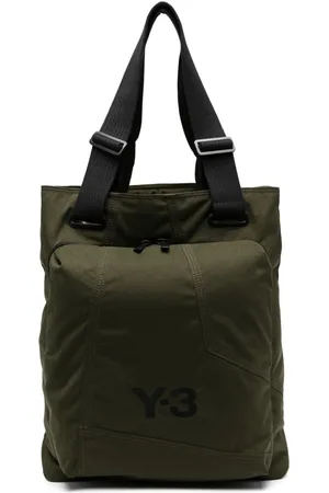Y-3 Tote con bolsillo y cierre