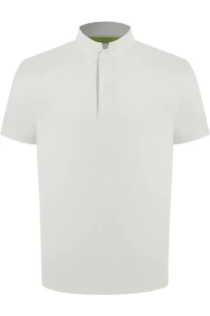 SHANGHAI TANG Playera tipo polo con logo bordado