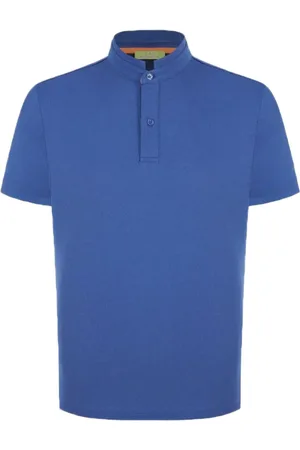 SHANGHAI TANG Playera tipo polo con logo bordado