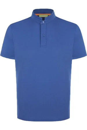 SHANGHAI TANG Playera tipo polo con logo bordado