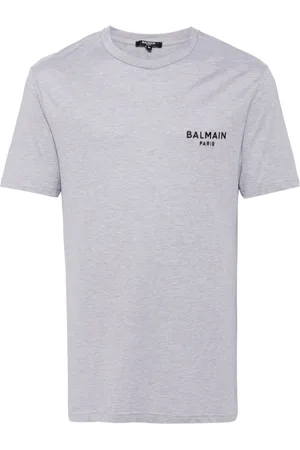 Balmain Playera con logo bordado