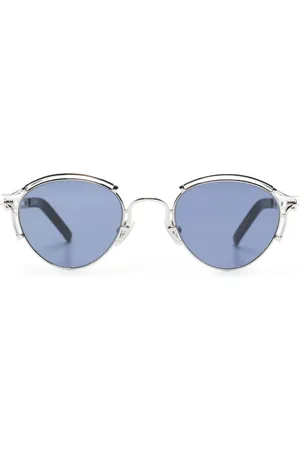 Jean Paul Gaultier Lentes de sol con armazón redonda