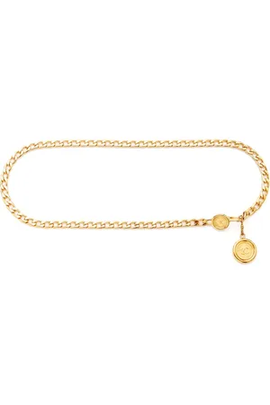 CHANEL Cinturón de cadena Medallion 1970