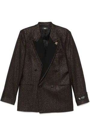 AMIRI Blazer con motivo de rayas