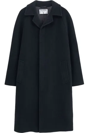 Filippa K Abrigo con botones y solapa de muesca