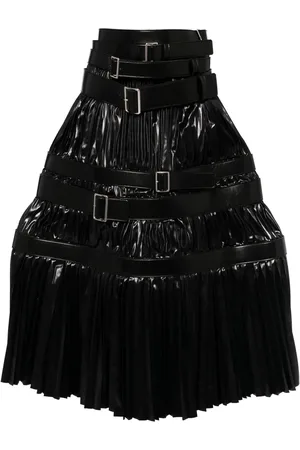 JUNYA WATANABE Falda a capas con cinturón