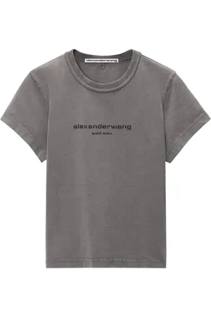 Alexander Wang Playera con aplique del logo