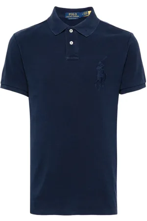 Ralph Lauren Playera tipo polo con logo bordado