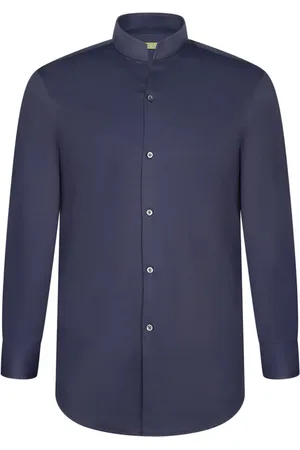SHANGHAI TANG Camisa con cuello mao