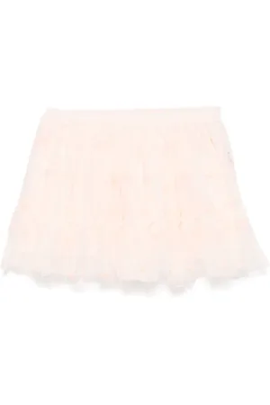Stella McCartney Falda con corazón bordado