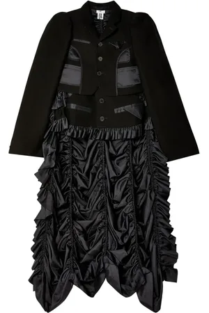 NOIR KEI NINOMIYA Abrigo con detalle de volantes