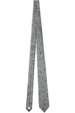 Burberry Corbata con estampado de cachemira