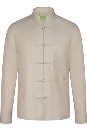 SHANGHAI TANG Camisa con logo bordado