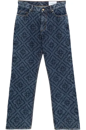 Casablanca Jeans Laser Monogram