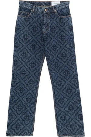 Casablanca Jeans Laser Monogram