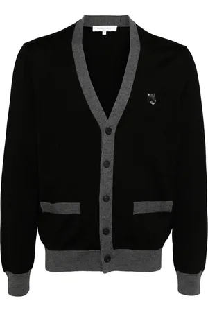 Maison Kitsuné Cárdigan Bold Fox Head Patch