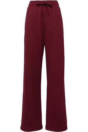 Maison Kitsuné Pants con parche del logo