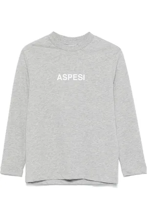 Aspesi Playera con logo estampado
