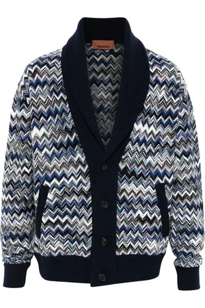 Missoni Cárdigan con tejido en zigzag