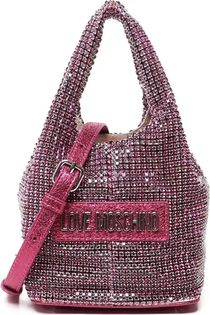 Moschino Bolsa de hombro con logo