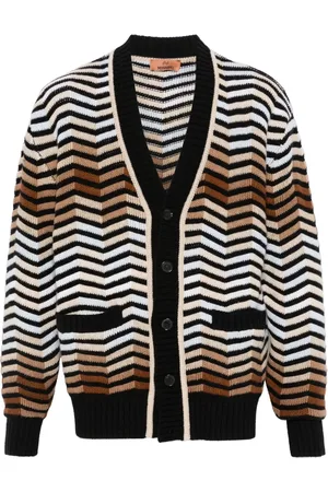 Missoni Cárdigan con tejido en zigzag