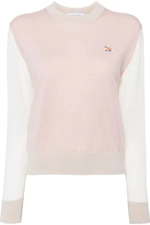 Maison Kitsuné Suéter con parche Baby Fox