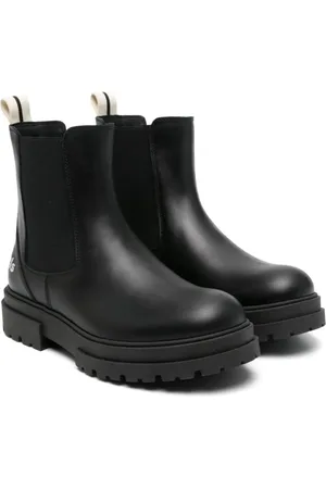 Palm Angels Botas chelsea con logo estampado