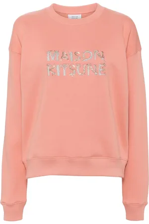 Maison Kitsuné Sudadera con logo bordado