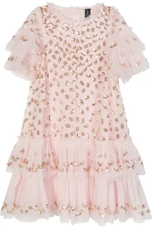 Needle & Thread Vestido de tul con detalles de lentejuelas