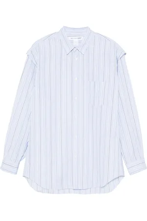 Comme des Garçons Camisa con rayas estampadas