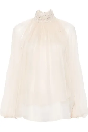 ZIMMERMANN Blusa Illustration Lace Edge