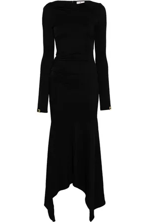 Elisabetta Franchi Vestido midi con diseño drapeado