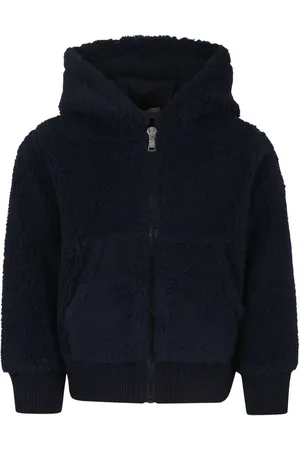 Moncler Chamarra con capucha y aplique del logo