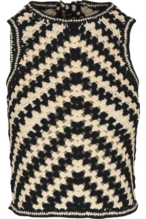 ZIMMERMANN Top tejido de crochet