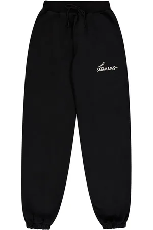 LANEUS Pants con logo bordado