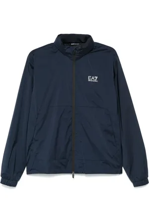 EA7 Chamarra bomber con logo estampado