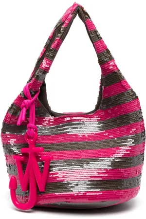 J.W.Anderson Tote con lentejuelas mini