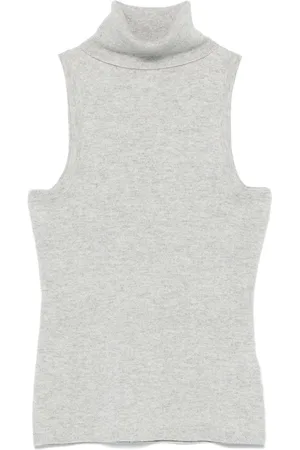 Allude Top tejido con cuello de tortuga