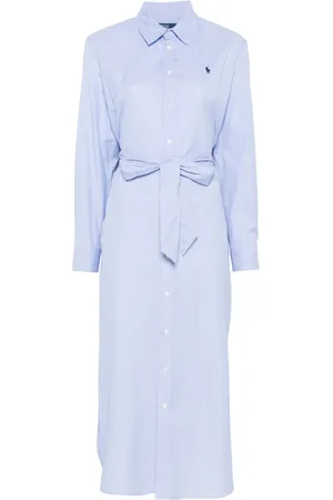 Ralph Lauren Vestido camisero largo