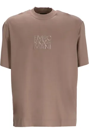 Emporio Armani Playera con logo bordado