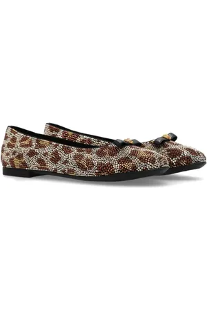 VERSACE Flats con motivo animal
