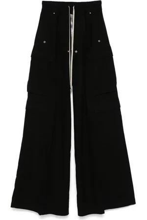 Rick Owens Pantalones Double Cargo Jumbo Belas