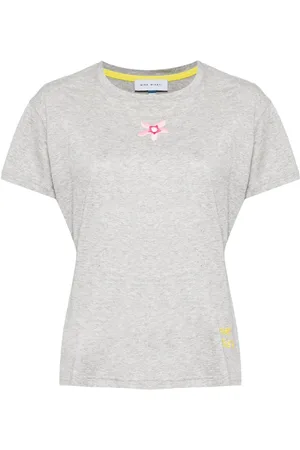 MIRA MIKATI Playera con bordado floral