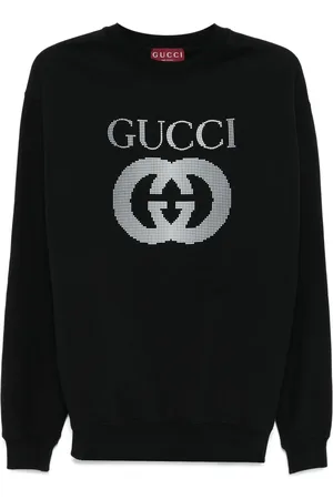 Gucci Sudadera con aplique Interlocking G