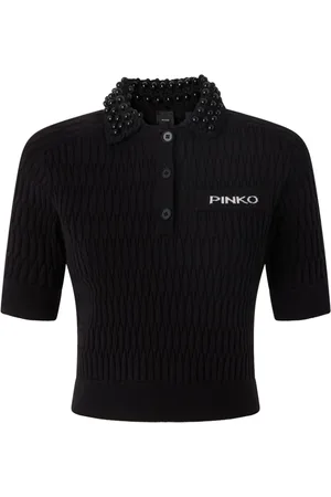 Pinko Suéter con logo bordado