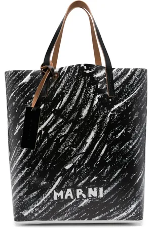 Marni Tote con logo estampado