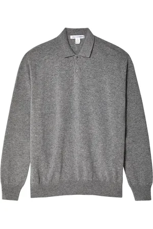 Comme des Garçons Suéter estilo playera tipo polo de lana