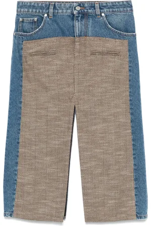 Stella McCartney Falda midi de mezclilla