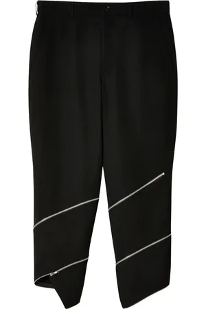 Comme des Garçons Pantalones capri con cierre